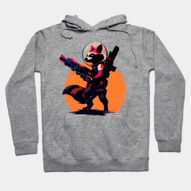 Galaxy Warrior Hoodie by NB-Art